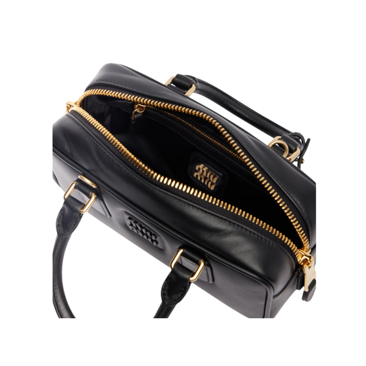 Arcadie leather tote bag