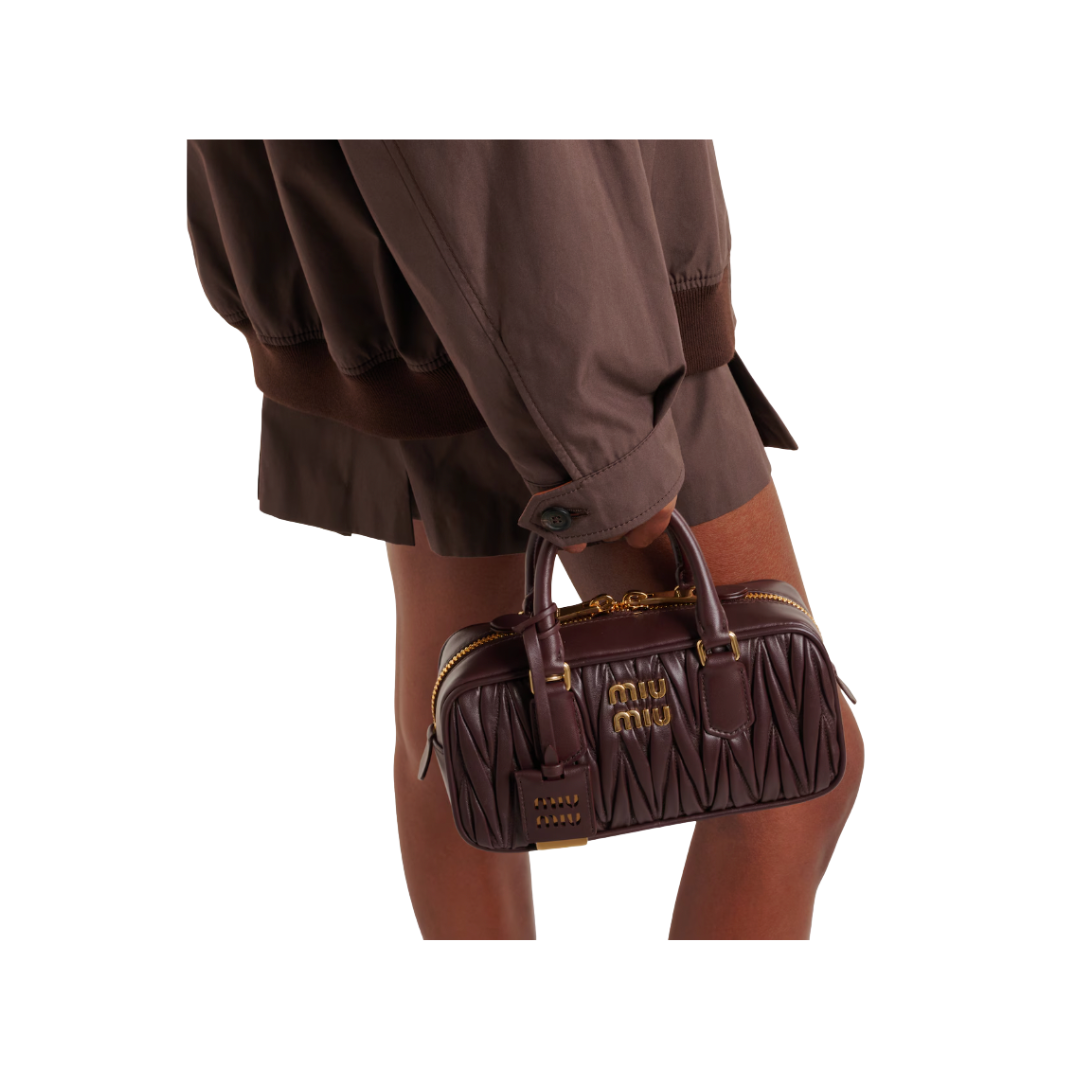 Arcadie matelassé leather tote bag