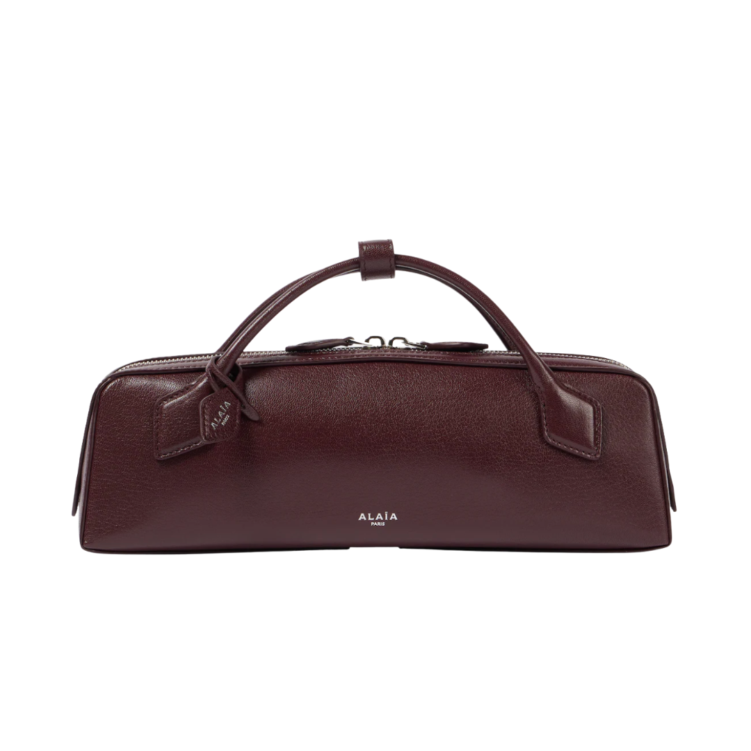 Le Teckel Small calf hair clutch