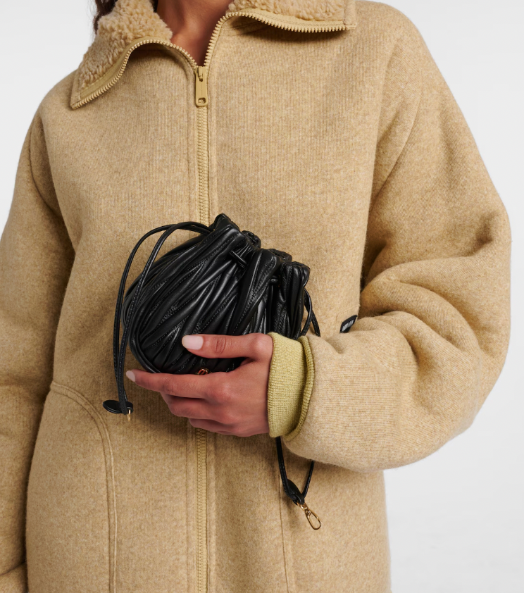 Miu Miu Leather clutch