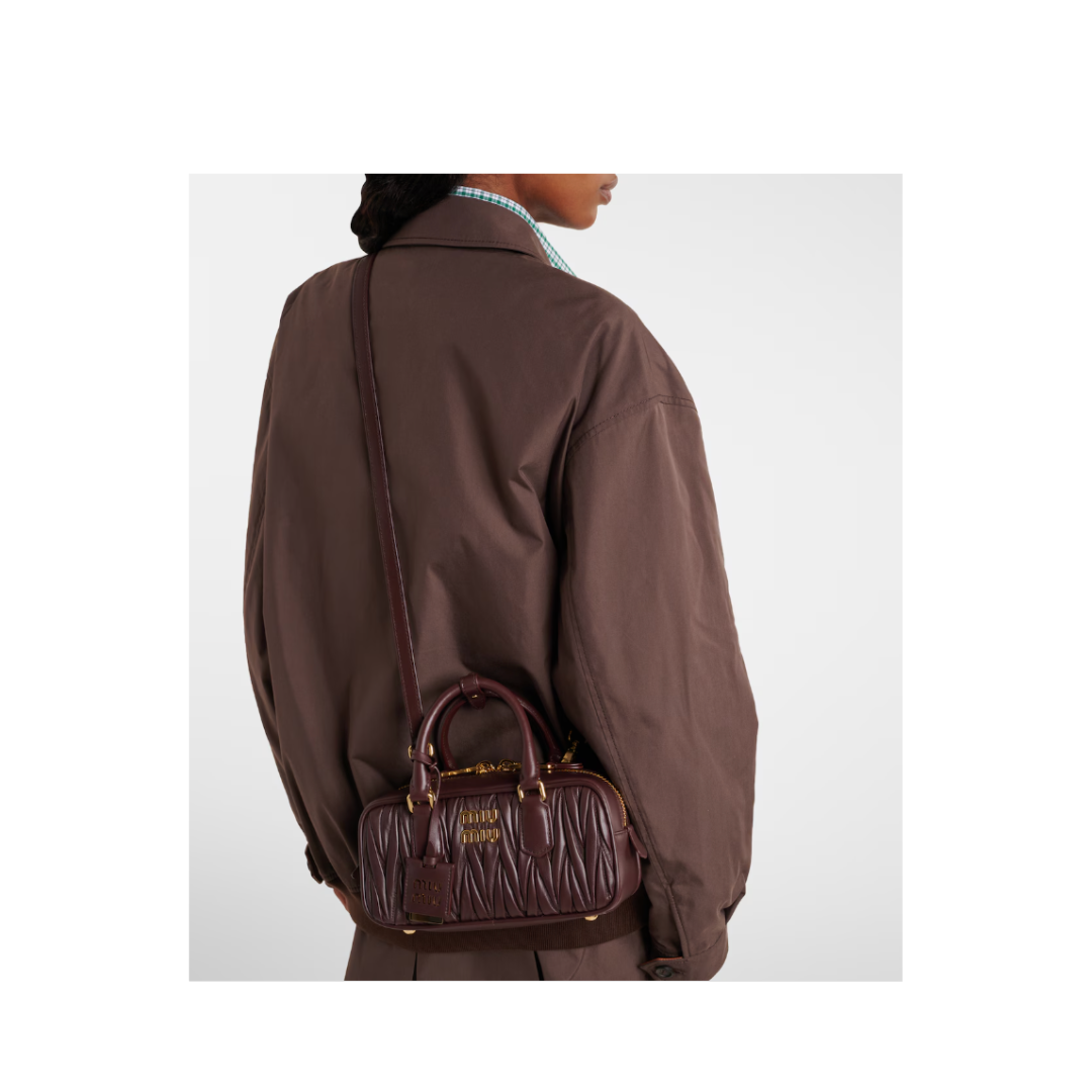 Arcadie matelassé leather tote bag