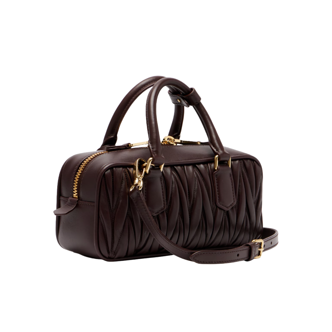 Arcadie matelassé leather tote bag