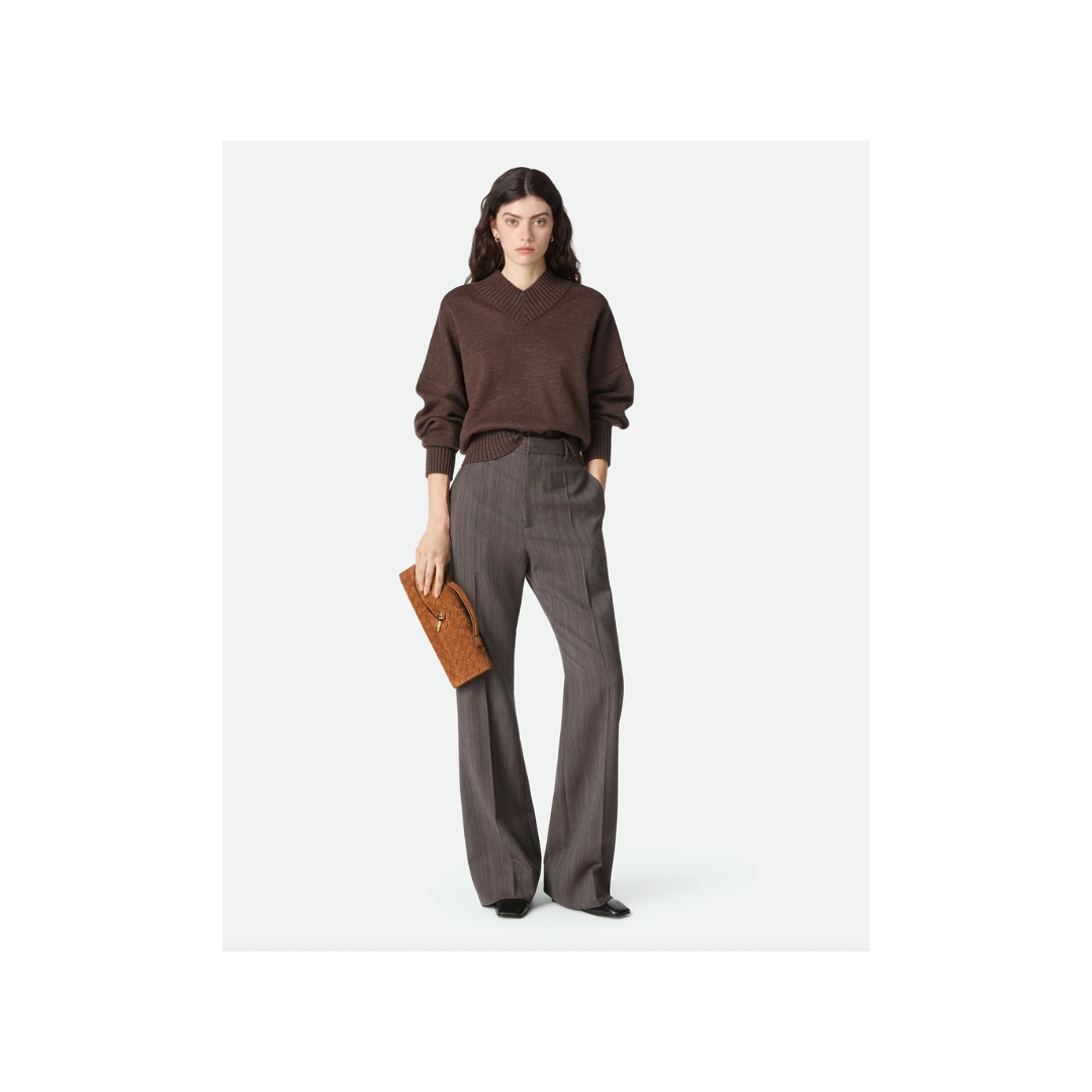 Suede Andiamo Clutch Bag