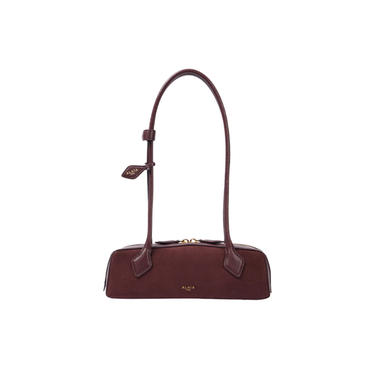 Le Teckel Small leather shoulder bag