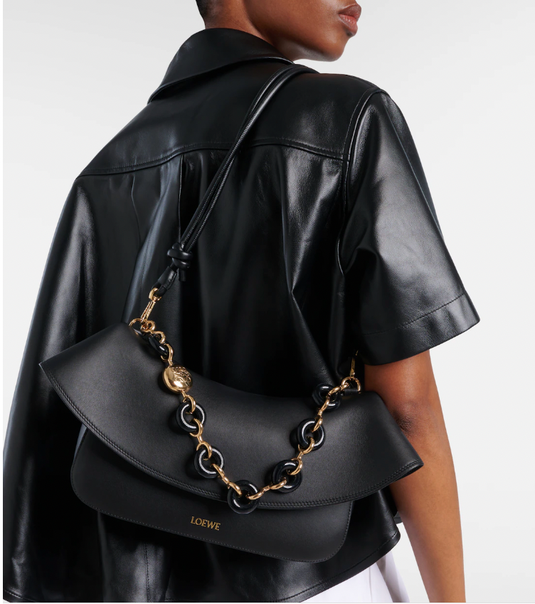 Ola Medium leather shoulder bag