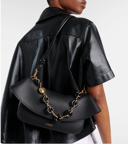 Ola Medium leather shoulder bag